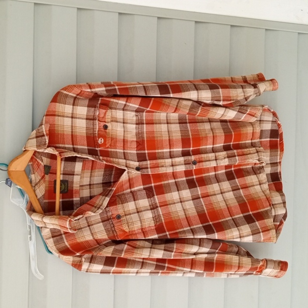 Timberland large men's heavy flannel